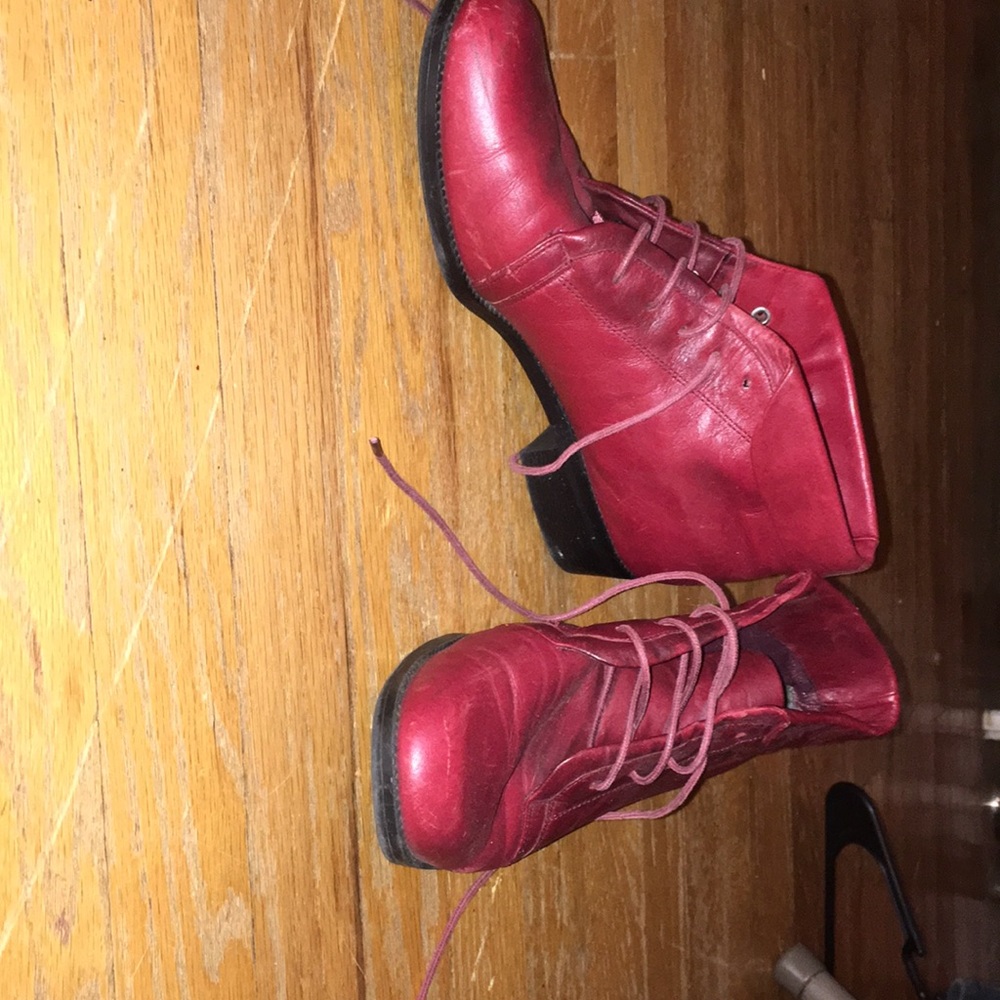 Red Oxfords